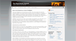 Desktop Screenshot of firedepartments.net